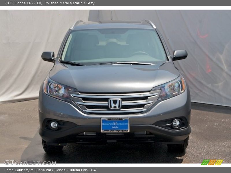 Polished Metal Metallic / Gray 2012 Honda CR-V EX