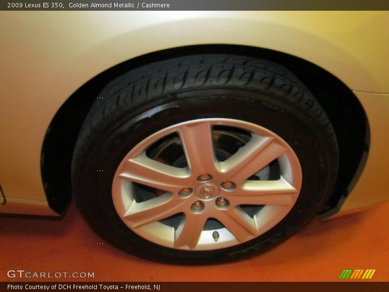 Golden Almond Metallic / Cashmere 2009 Lexus ES 350