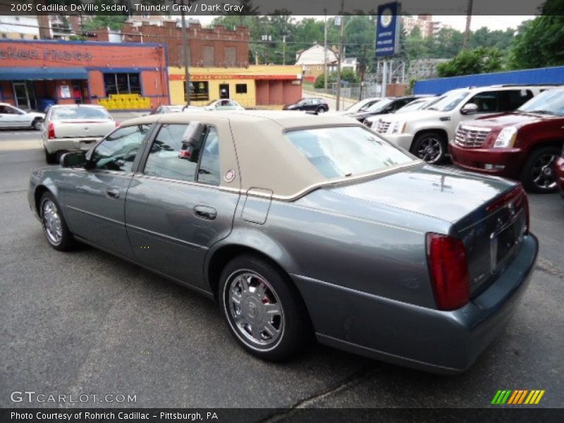 Thunder Gray / Dark Gray 2005 Cadillac DeVille Sedan