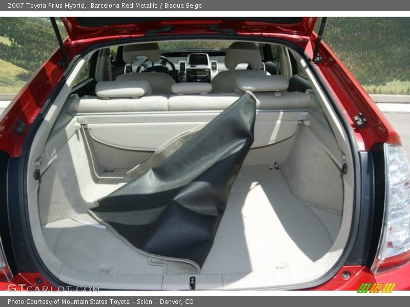 Barcelona Red Metallic / Bisque Beige 2007 Toyota Prius Hybrid