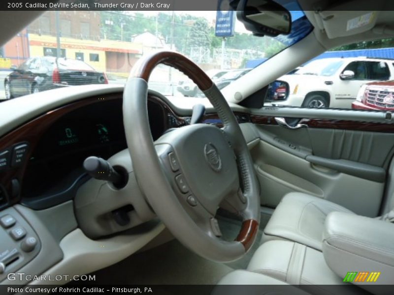 Thunder Gray / Dark Gray 2005 Cadillac DeVille Sedan