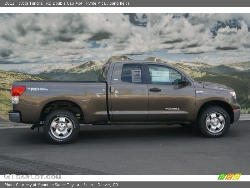 Pyrite Mica / Sand Beige 2012 Toyota Tundra TRD Double Cab 4x4