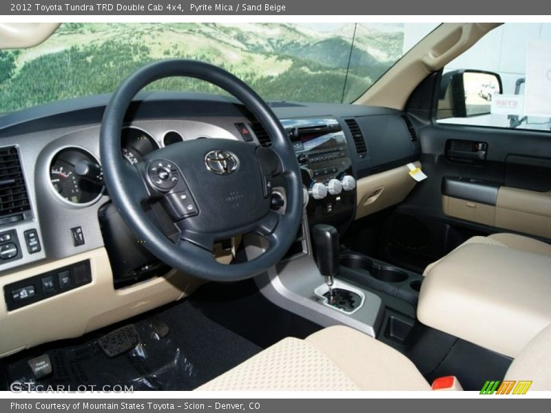Pyrite Mica / Sand Beige 2012 Toyota Tundra TRD Double Cab 4x4
