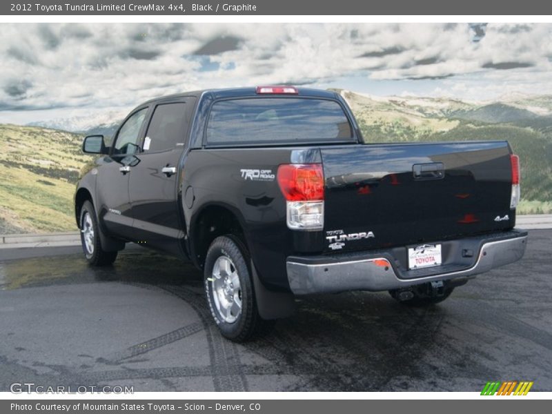 Black / Graphite 2012 Toyota Tundra Limited CrewMax 4x4
