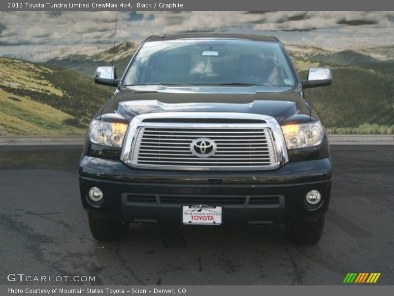 Black / Graphite 2012 Toyota Tundra Limited CrewMax 4x4
