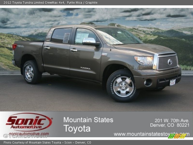 Pyrite Mica / Graphite 2012 Toyota Tundra Limited CrewMax 4x4