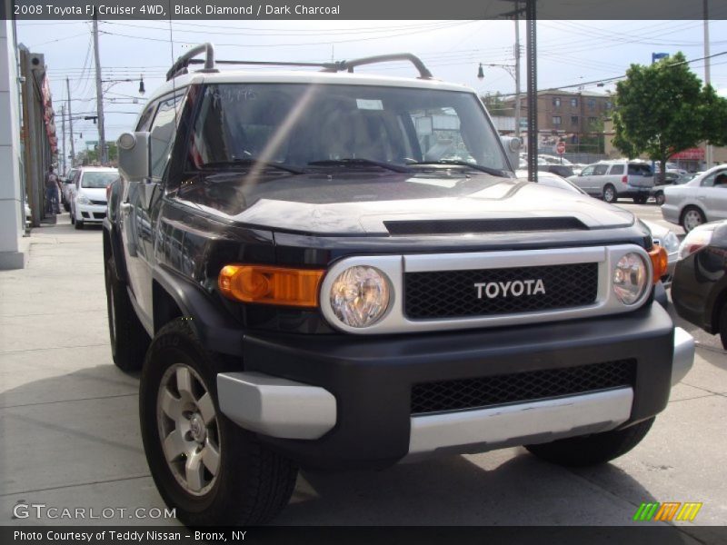 Black Diamond / Dark Charcoal 2008 Toyota FJ Cruiser 4WD