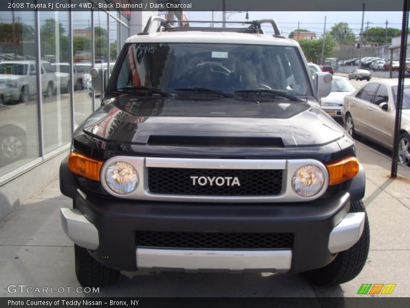 Black Diamond / Dark Charcoal 2008 Toyota FJ Cruiser 4WD
