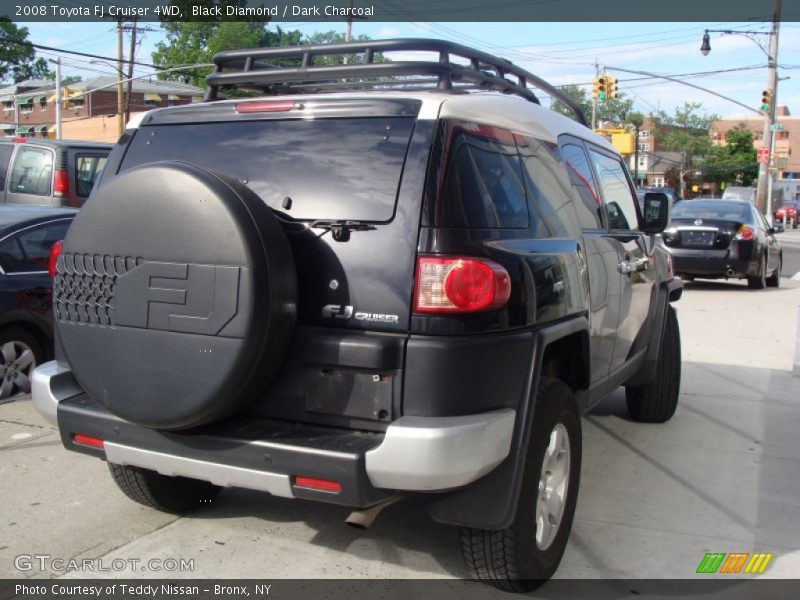 Black Diamond / Dark Charcoal 2008 Toyota FJ Cruiser 4WD