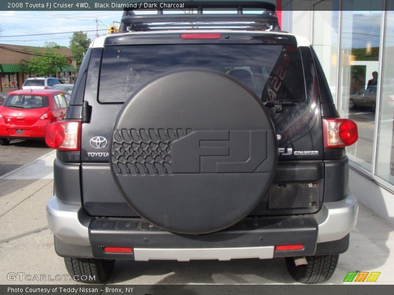 Black Diamond / Dark Charcoal 2008 Toyota FJ Cruiser 4WD