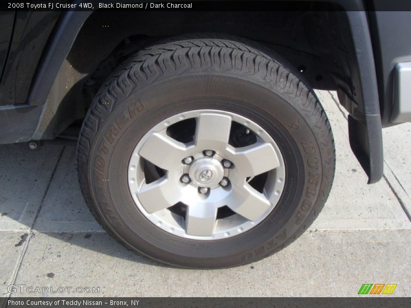 Black Diamond / Dark Charcoal 2008 Toyota FJ Cruiser 4WD