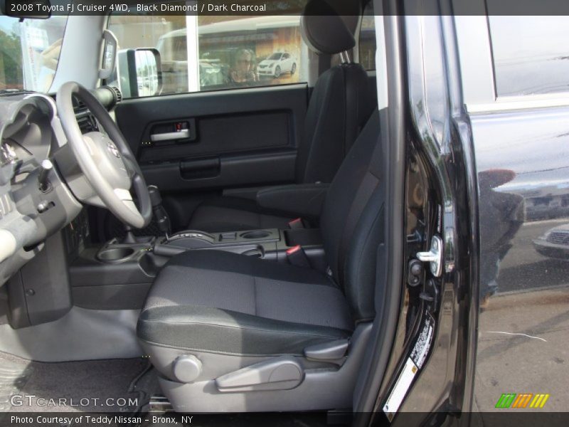 Black Diamond / Dark Charcoal 2008 Toyota FJ Cruiser 4WD