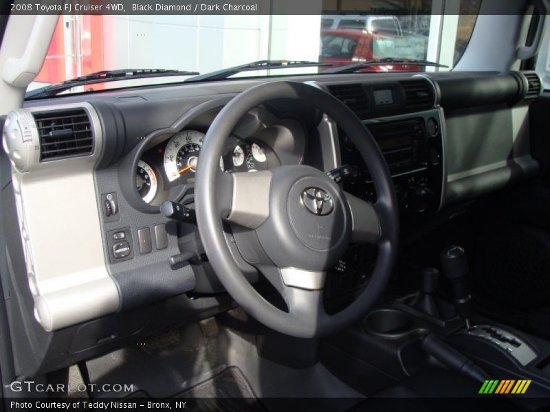 Black Diamond / Dark Charcoal 2008 Toyota FJ Cruiser 4WD