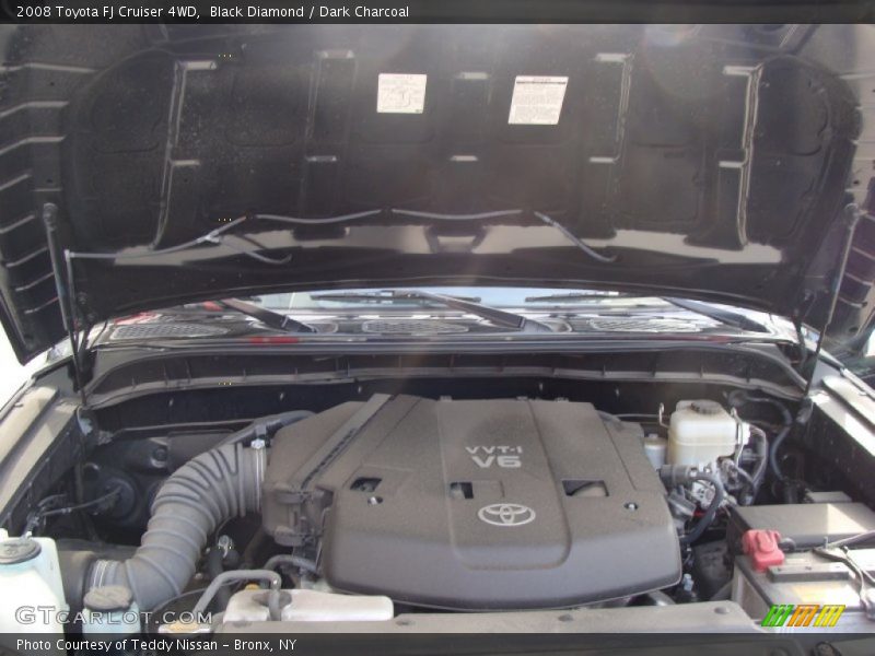 Black Diamond / Dark Charcoal 2008 Toyota FJ Cruiser 4WD
