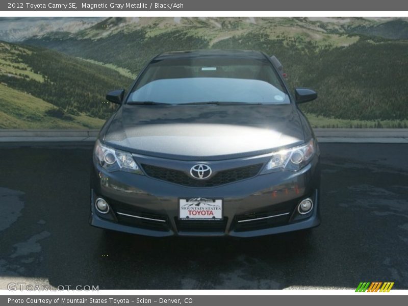 Magnetic Gray Metallic / Black/Ash 2012 Toyota Camry SE