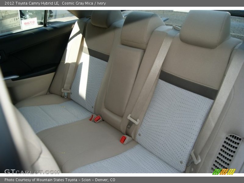Cosmic Gray Mica / Ivory 2012 Toyota Camry Hybrid LE