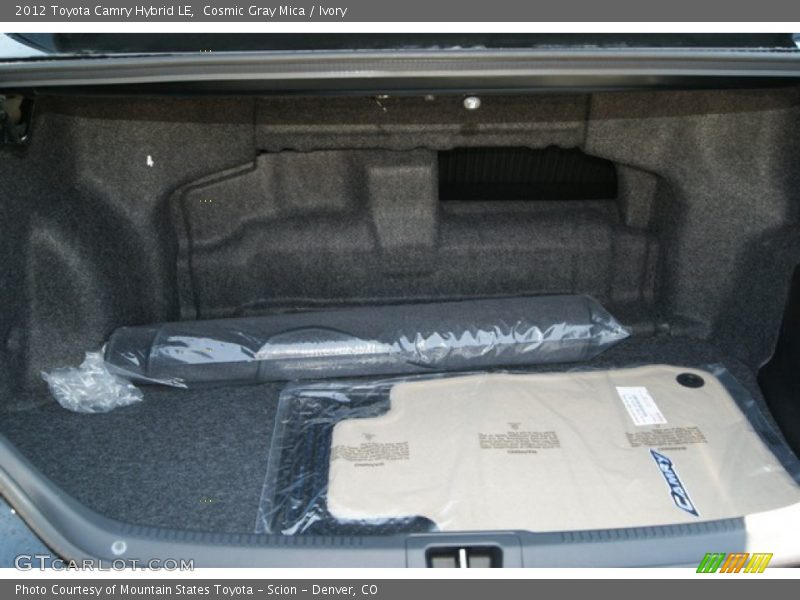 Cosmic Gray Mica / Ivory 2012 Toyota Camry Hybrid LE