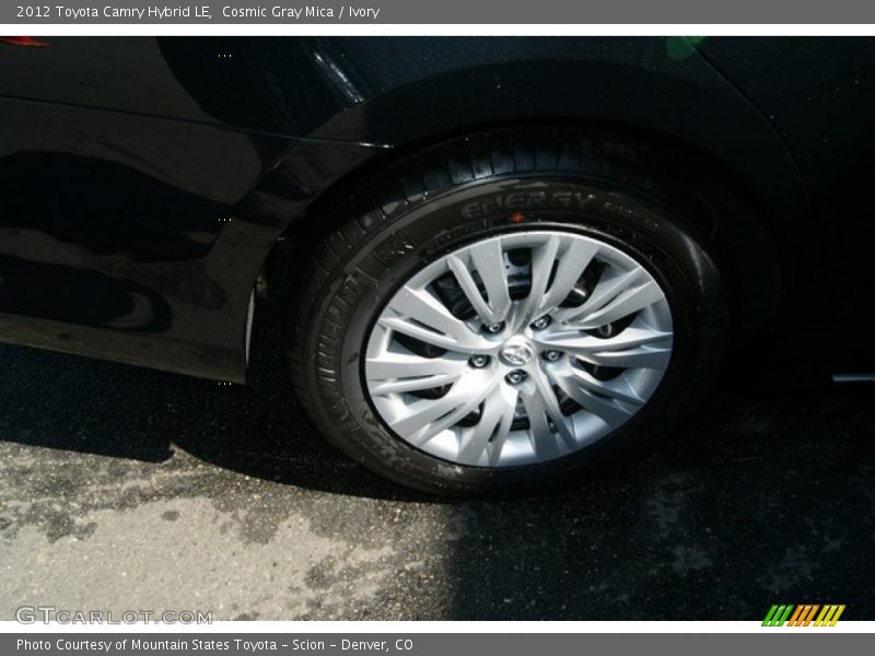 Cosmic Gray Mica / Ivory 2012 Toyota Camry Hybrid LE