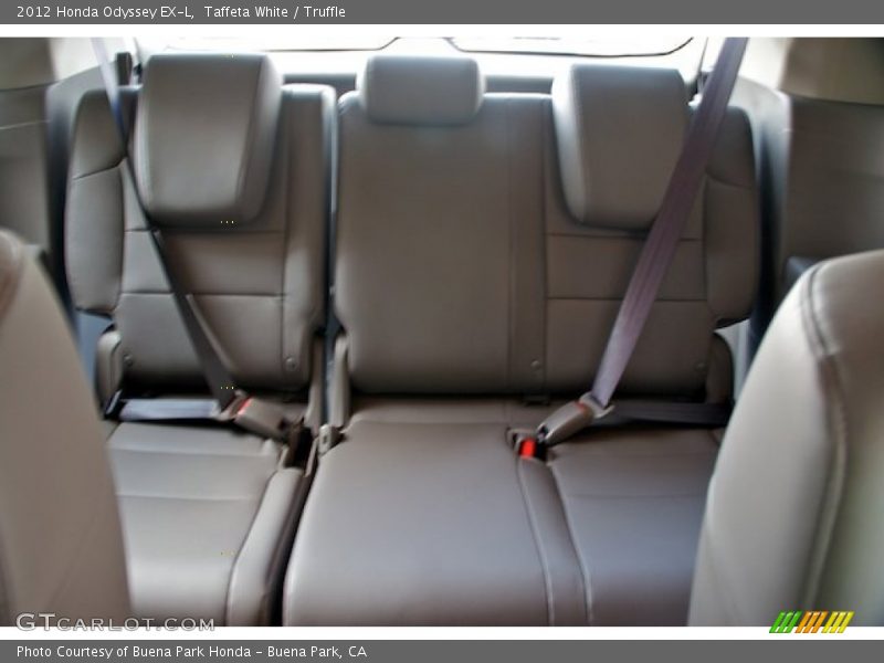 Taffeta White / Truffle 2012 Honda Odyssey EX-L