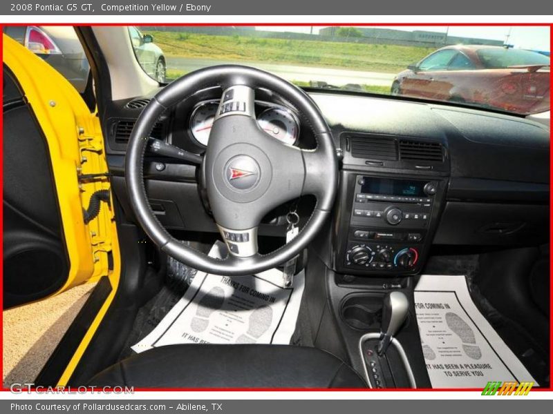 Competition Yellow / Ebony 2008 Pontiac G5 GT