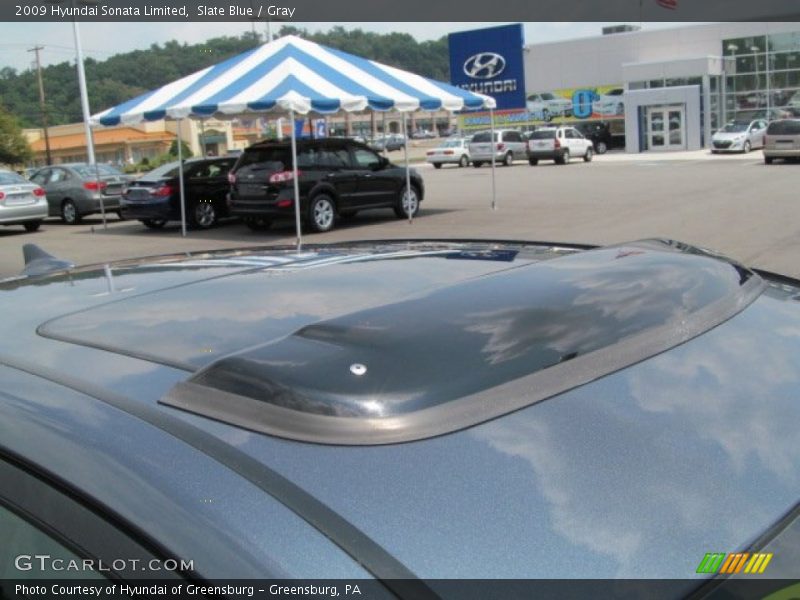 Slate Blue / Gray 2009 Hyundai Sonata Limited