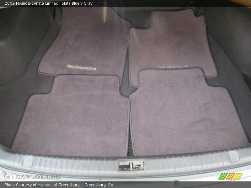 Slate Blue / Gray 2009 Hyundai Sonata Limited