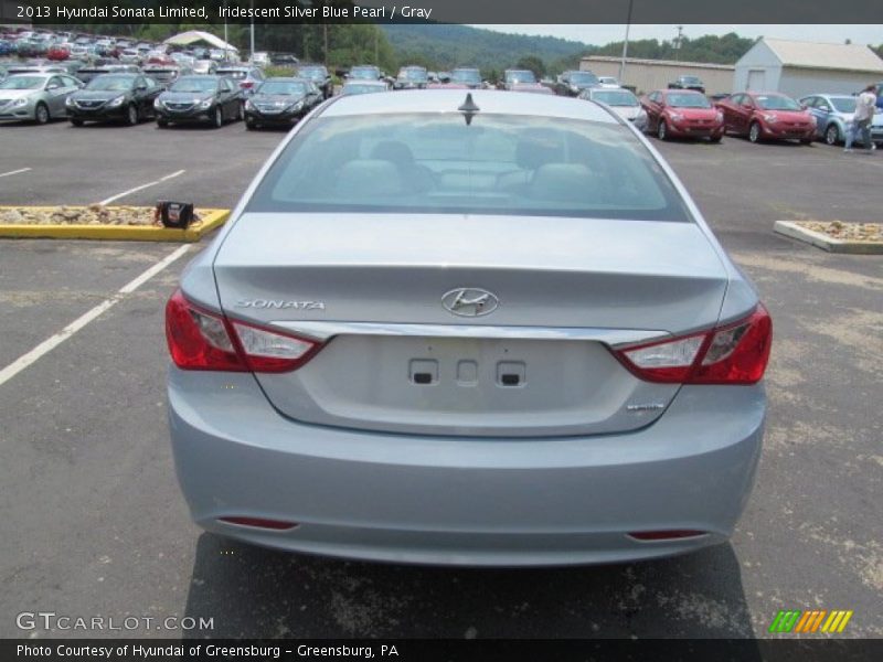 Iridescent Silver Blue Pearl / Gray 2013 Hyundai Sonata Limited