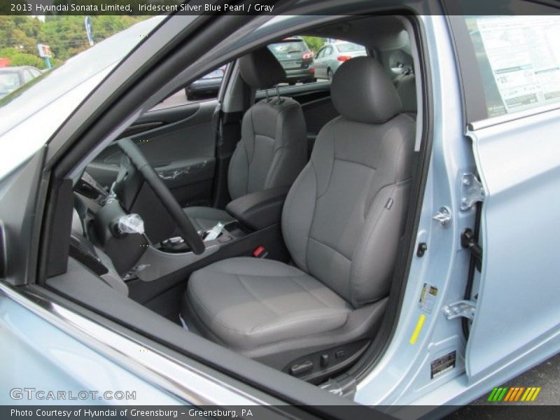 Iridescent Silver Blue Pearl / Gray 2013 Hyundai Sonata Limited