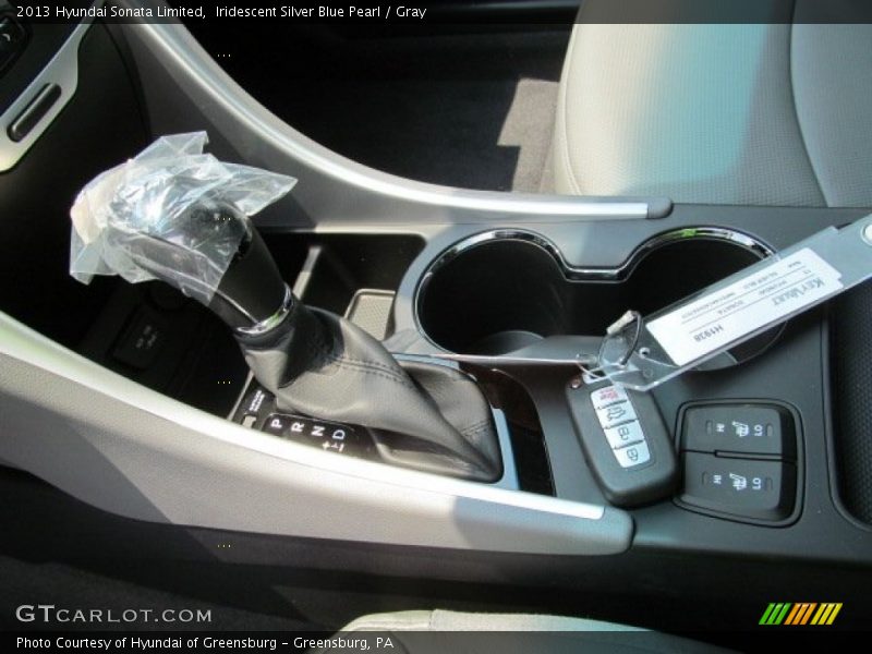 Iridescent Silver Blue Pearl / Gray 2013 Hyundai Sonata Limited