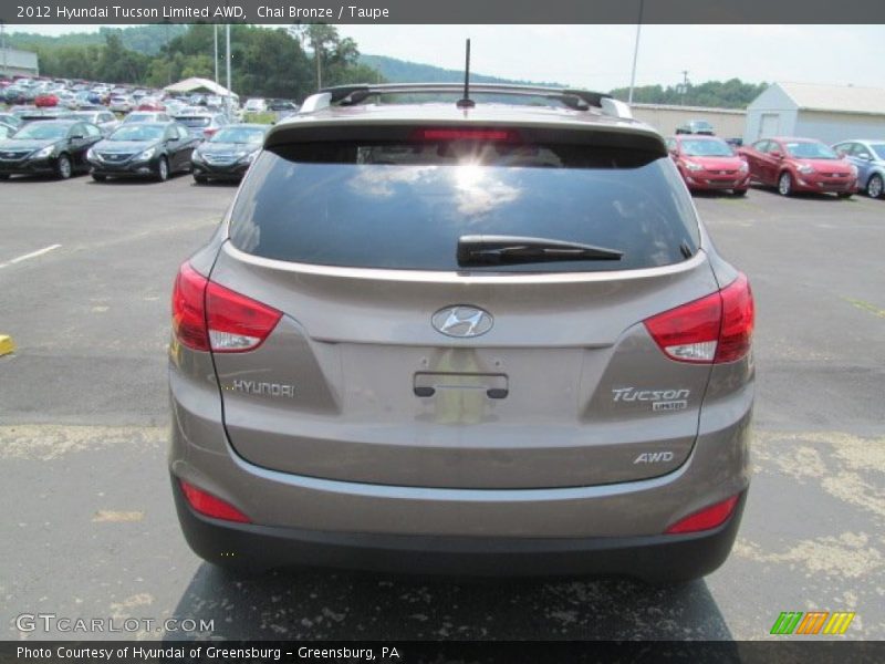 Chai Bronze / Taupe 2012 Hyundai Tucson Limited AWD