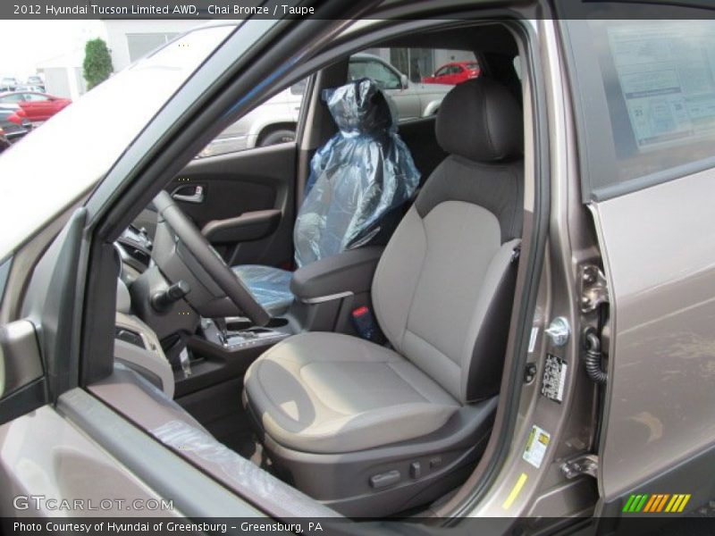 Chai Bronze / Taupe 2012 Hyundai Tucson Limited AWD
