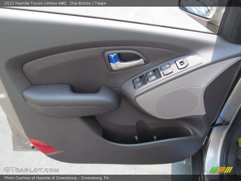 Chai Bronze / Taupe 2012 Hyundai Tucson Limited AWD