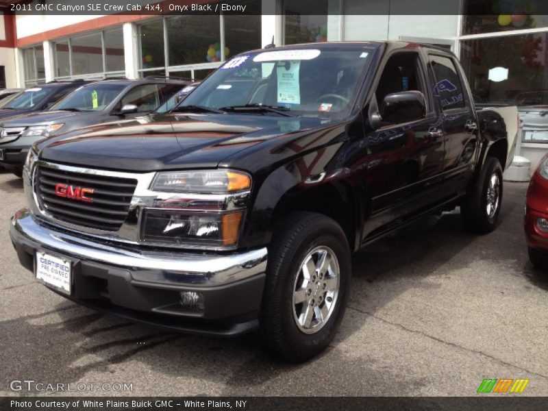 Onyx Black / Ebony 2011 GMC Canyon SLE Crew Cab 4x4
