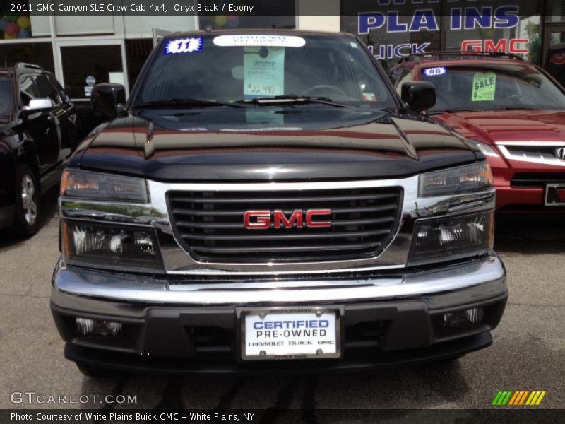 Onyx Black / Ebony 2011 GMC Canyon SLE Crew Cab 4x4