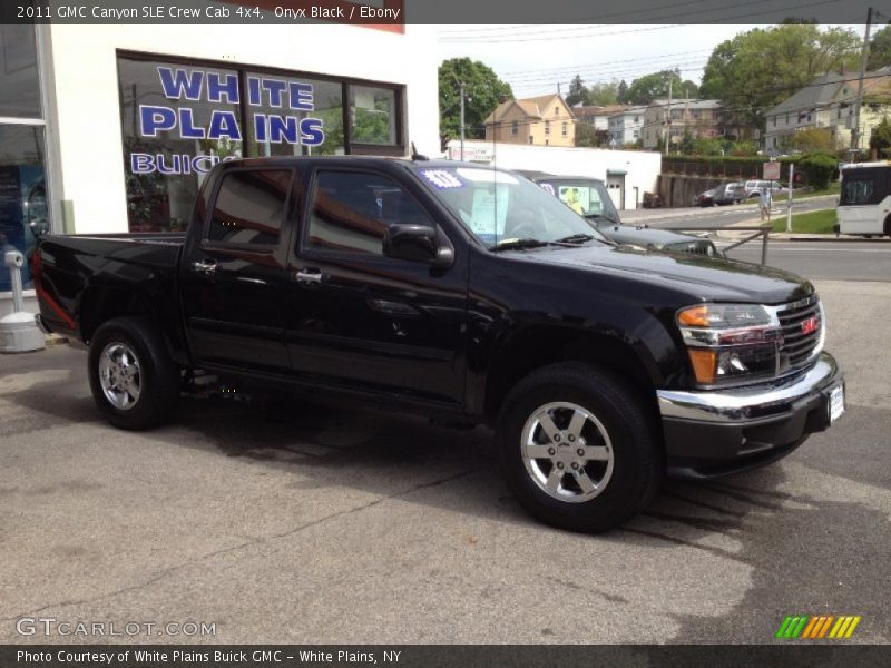 Onyx Black / Ebony 2011 GMC Canyon SLE Crew Cab 4x4