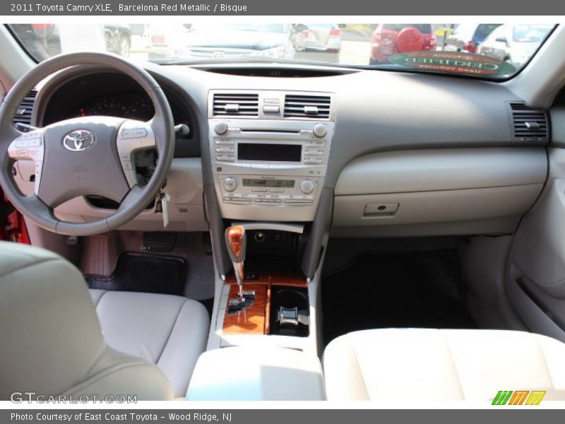 Barcelona Red Metallic / Bisque 2011 Toyota Camry XLE