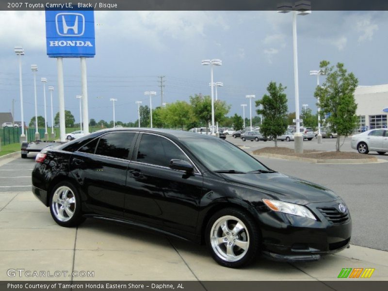 Black / Bisque 2007 Toyota Camry LE