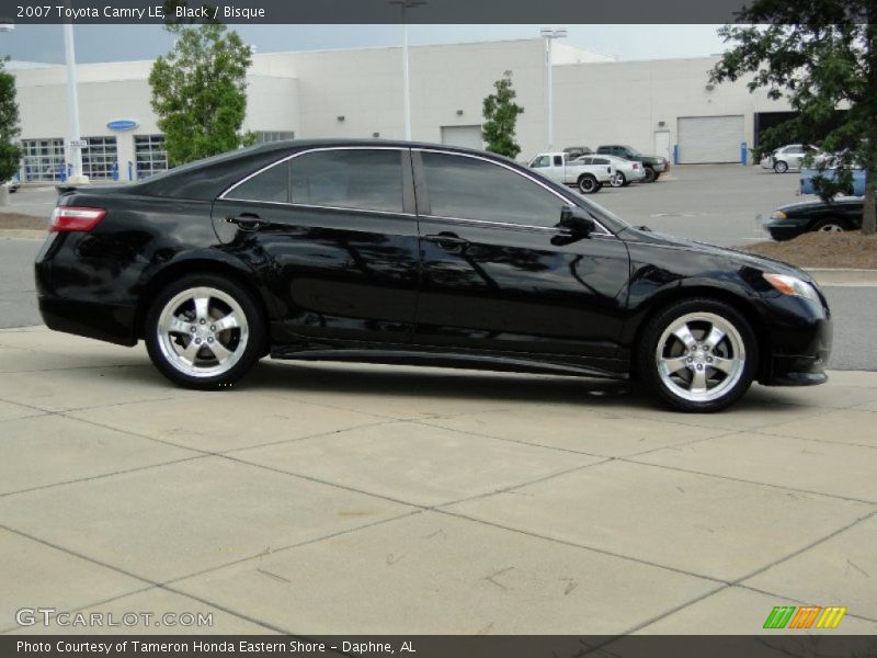 Black / Bisque 2007 Toyota Camry LE