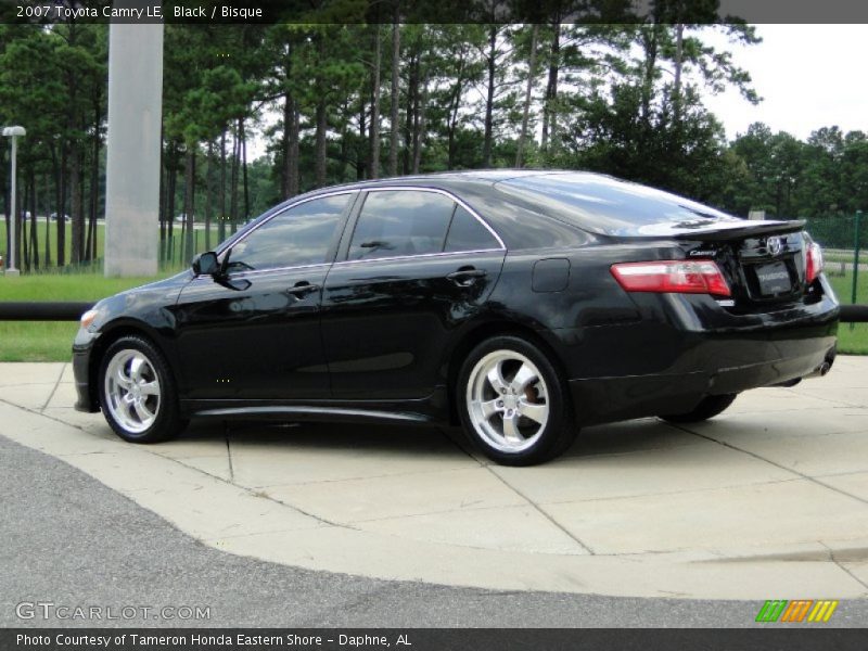 Black / Bisque 2007 Toyota Camry LE