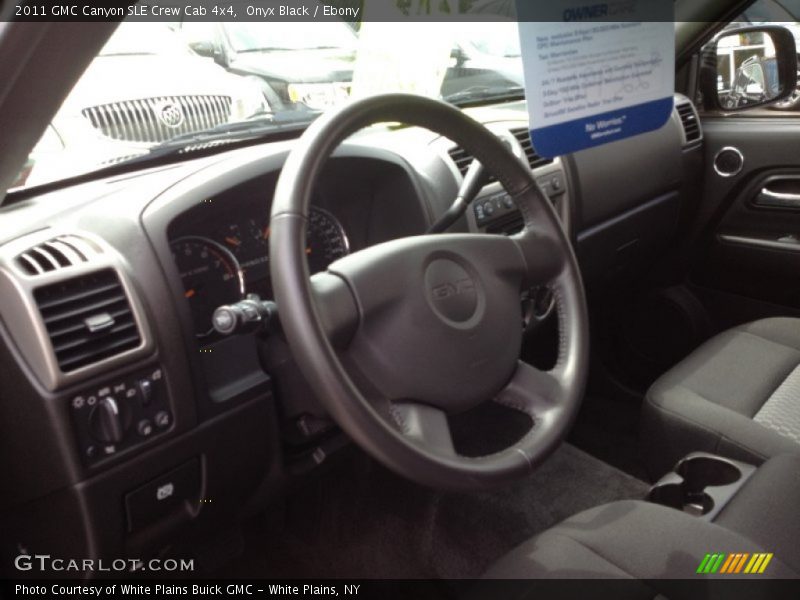 Onyx Black / Ebony 2011 GMC Canyon SLE Crew Cab 4x4