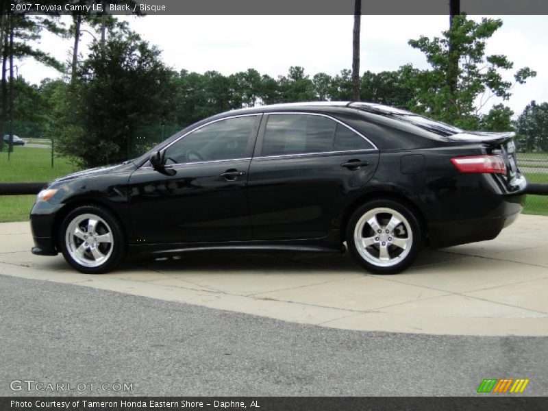 Black / Bisque 2007 Toyota Camry LE