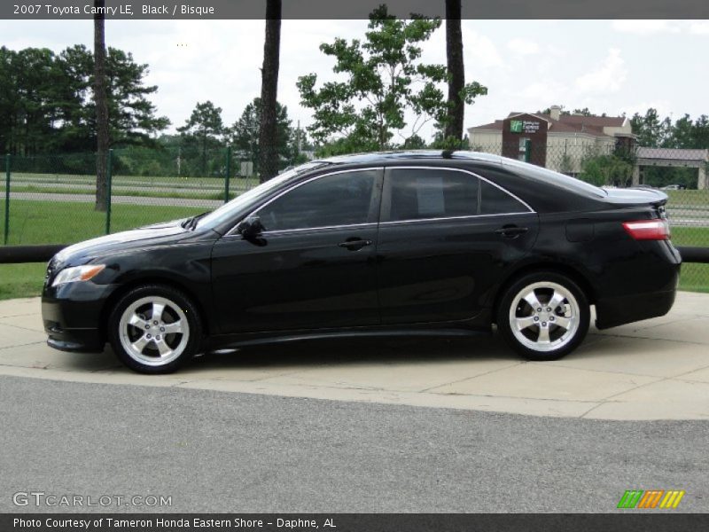 Black / Bisque 2007 Toyota Camry LE