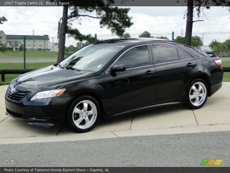 Black / Bisque 2007 Toyota Camry LE