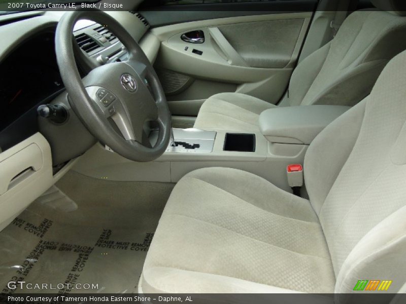Black / Bisque 2007 Toyota Camry LE