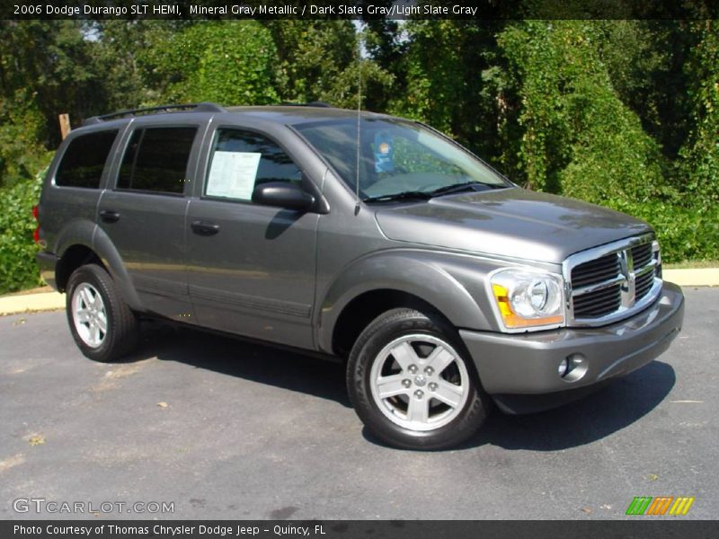 Mineral Gray Metallic / Dark Slate Gray/Light Slate Gray 2006 Dodge Durango SLT HEMI