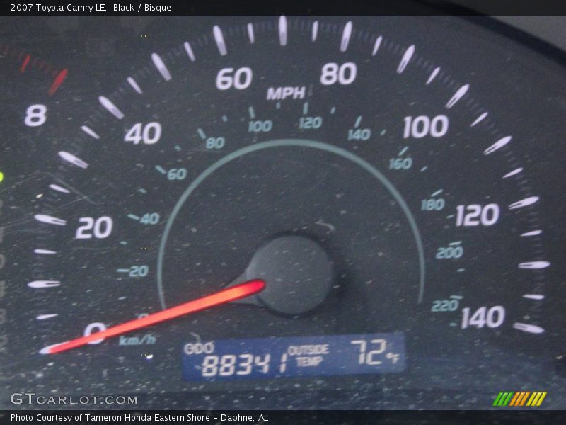 Black / Bisque 2007 Toyota Camry LE