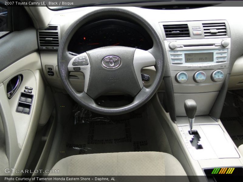 Black / Bisque 2007 Toyota Camry LE
