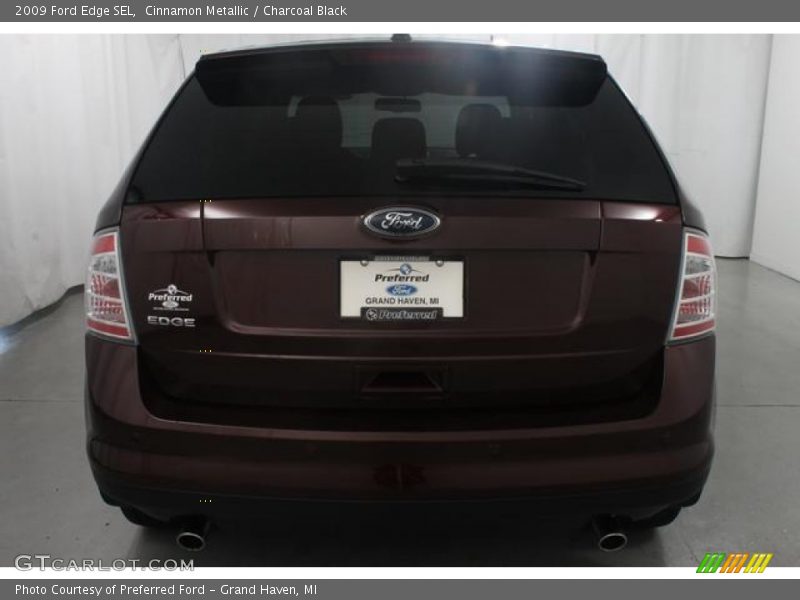 Cinnamon Metallic / Charcoal Black 2009 Ford Edge SEL