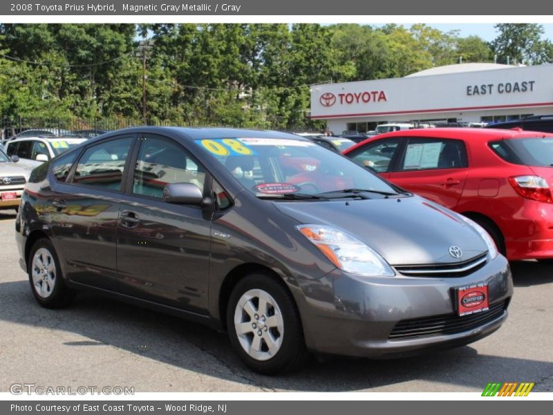 Magnetic Gray Metallic / Gray 2008 Toyota Prius Hybrid