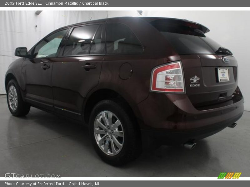 Cinnamon Metallic / Charcoal Black 2009 Ford Edge SEL